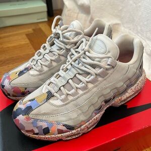 Nike Air Max 95 SE Confetti Vast Grey Size 10